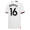 Camiseta de fútbol Manchester City Rodrigo 16 Niño 2ª equipación 2023-24